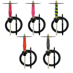 Кальян Sunpipe Holi Tiki Pirate (чорно-білий, базовий комплект)