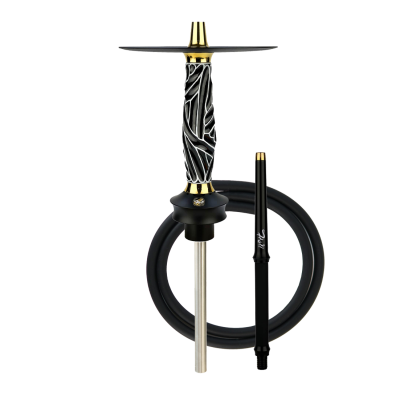 Кальян Sunpipe Holi Tiki Pirate (чорно-білий, базовий комплект)