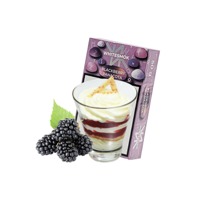 Табак WhiteSmok Blackberry Pannacota (Ежевичная Панакота, 50 г)