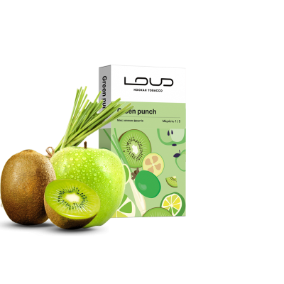 Тютюн Loud Light Green punch (Грін Панч, 100 г)