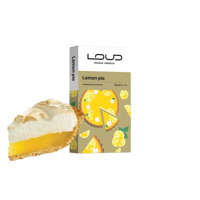 Тютюн Loud Light Lemon pie (Лимонний Пиріг, 100 г)