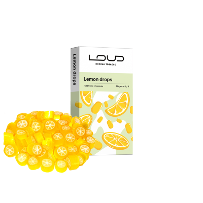 Тютюн Loud Light Lemon Drops (Лимонні Льодяники, 100 г)