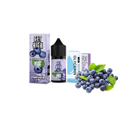 Набір для самозамішування Get High Blueberry Vibe (Блюберрі Вайб, 50 мг, 30 мл)