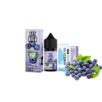 Набір для самозамішування Get High Blueberry Vibe (Блюберрі Вайб, 50 мг, 30 мл)