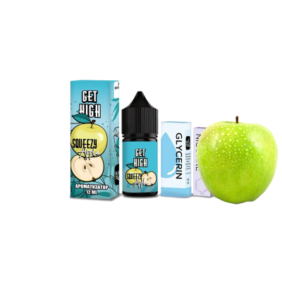 Набор для самозамеса Get High Squeezy Apple (Сквизи Эпл, 50 мг, 30 мл)