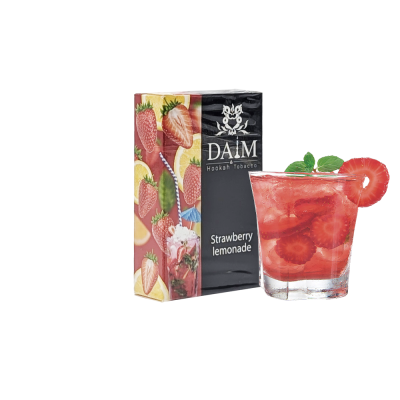 Тютюн DAIM Strawberry Lemonade (Полуничний Лимонад, 50 г)