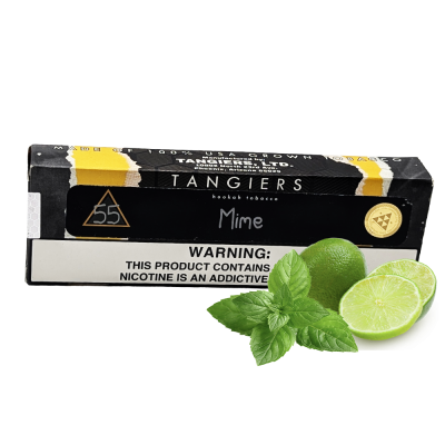 Тютюн Tangiers Noir №55 Mime (Мім, 250 г) Чорна упаковка