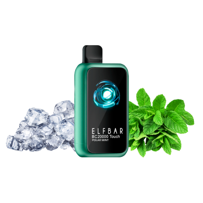 Elf Bar BC20000 Touch Polar Mint (М'ята Лід) Одноразовий POD