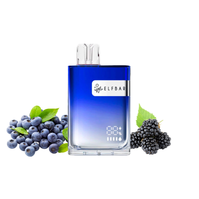 Elf Bar CR8000 Sour Blackberry Blueberry (Кисла Ожина Чорниця) Одноразовий POD