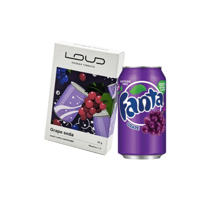Тютюн Loud Light Grape Soda (Виноградна содова, 50 г)