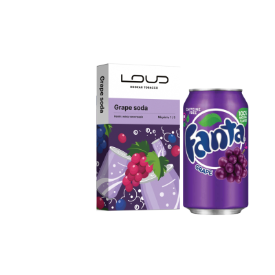 Тютюн Loud Light Grape Soda (Виноградна содова, 100 г)