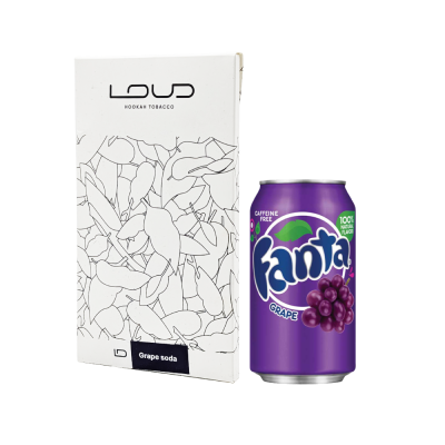 Тютюн Loud Light Grape Soda (Виноградна содова, 200 г)