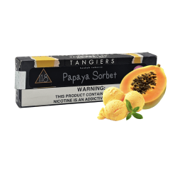 Тютюн Tangiers Noir №118 Papaya Sorbet (Папайя Сорбет, 250 г) Чорна упаковка