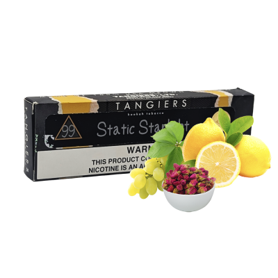 Тютюн Tangiers Noir №99 Static Starlight (Статик старлайт, 250 г) Чорна упаковка