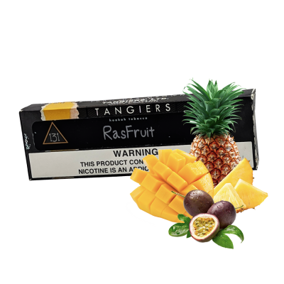 Тютюн Tangiers Noir №131 Rasfruit (Расфрут, 250 г) Чорна упаковка