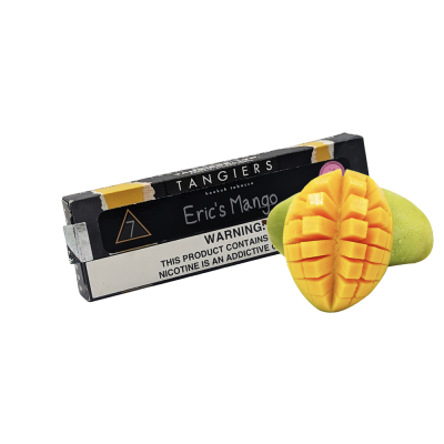 Тютюн Tangiers Noir №7 Eric's Mango (Ерікс Манго, 100 г) Чорна упаковка