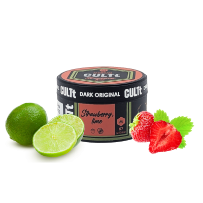 Тютюн CULTt Medium M67 Strawberry Lime (Полуниця Лайм, 100 г)