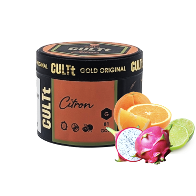 Тютюн CULTt G81 Citron (Пітайя Лайм Апельсин, 200 г)
