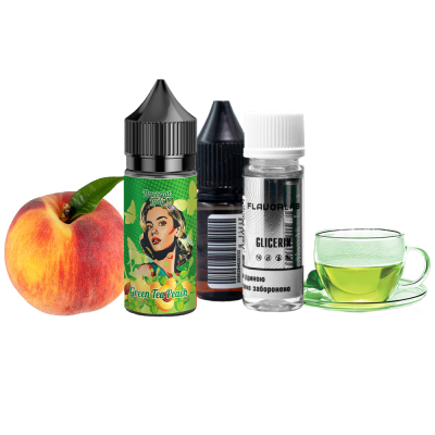 Набір для самозамішування Flavorlab Lady Green tea peach (Зелений чай персик, 50 мг, 30 мл)