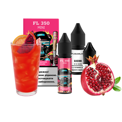 Набір для самозамішування Flavorlab FL350 mini Pomergranate Lemonade (Гранатовий лимонад, 50 мг, 15 мл)