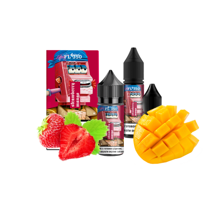Набір для самозамішування Flavorlab FL350 Strawberry mango (Полуниця манго, 50 мг, 30 мл)