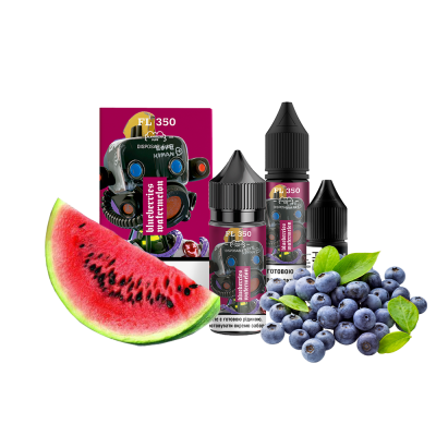 Набір для самозамішування Flavorlab FL350 Blueberry watermelon (Чорниця Кавун, 50 мг, 30 мл)