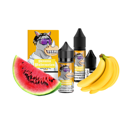 Набір для самозамішування Flavorlab FL350 Banana Watermelon (Банан Арбуз, 50 мг, 30 мл)