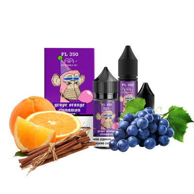 Набір для самозамішування Flavorlab FL350 Grape orange cinnamon (Виноград апельсин кориця, 50 мг, 30 мл)