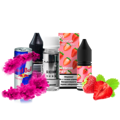Набір для самозамішування Flavorlab Р1 Полуничний ред бул (50 мг, 10 мл)