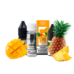 Набір для самозамішування Flavorlab Puff Mango pineapple (Манго ананас, 50 ​​мг, 10 мл)