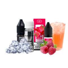 Набір для самозамішування Flavorlab Puff Raspberry ice lemonade (Малиновий лимонад Лід, 50 мг, 10 мл)