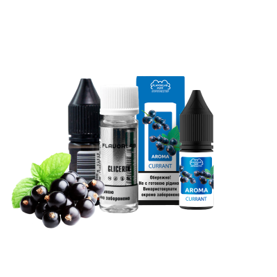 Набір для самозамішування Flavorlab Puff Currant (Смородина, 50 мг, 10 мл)