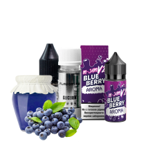 Набір для самозамішування Flavorlab M-Jam V2 Blueberry (Чорниця, 50 мг, 30 мл)