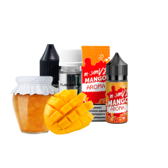 Набір для самозамішування Flavorlab M-Jam V2 Mango (Манго, 50 мг, 30 мл)