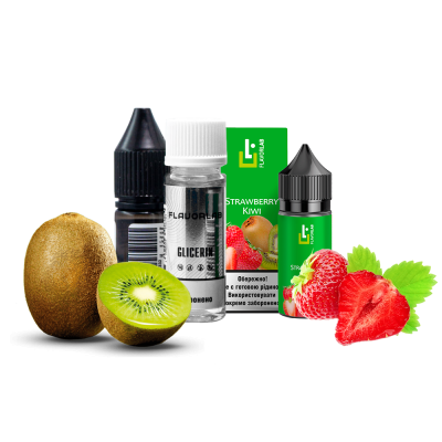 Набор для самозамеса Flavorlab Aroma MAX Strawberry kiwi (Киви Клубника, 50 мг, 30 мл)