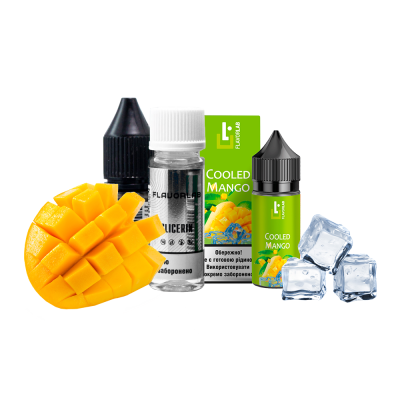 Набір для самозамішування Flavorlab Aroma MAX Cooled Mango (Манго з холодком, 50 мг, 30 мл)