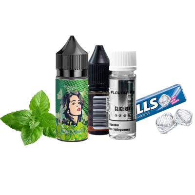 Набір для самозамішування Flavorlab Lady Mint Menthol (М'ята Ментол, 50 мг, 30 мл)