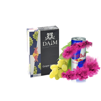 Табак DAIM Grape Energy (Виноград Энергетик, 50 г)