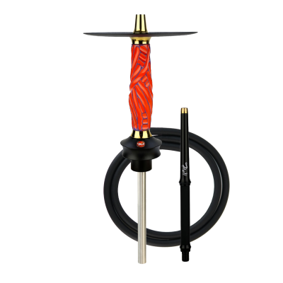 Кальян Sunpipe Holi Tiki Tiger (помаранчевий, базовий комплект)