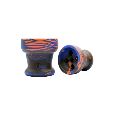 Глиняная чаша Lavart Nedra Oranight (Оранжево-синий)