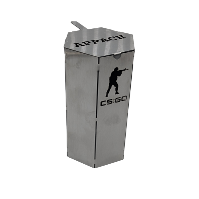 Ковпак для кальяну Appach CS GO Silver (Металік) 24778 Ковпак для кальяну Appach CS GO Silver (Металік)