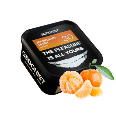 Тютюн Gedonist №30 Mandarin Rush (Мандарин Раш, 200 г)