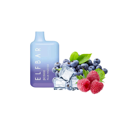 Elf Bar BС5000 Blue Razz Ice (Блю Разз Айс) Одноразовий POD