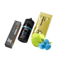 Набір для самозамішування Chaser Black Blue Razz Apple Ultra (Блю Разз Епл, 50 мг, 30 мл)