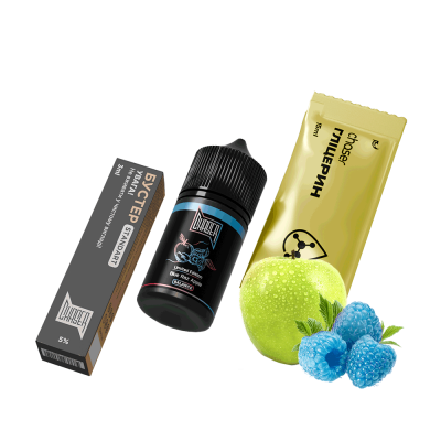Набір для самозамішування Chaser Black Blue Razz Apple Ultra (Блю Разз Епл, 50 мг, 30 мл)