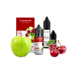 Набір для самозамішування Flavorlab PE 10000 Apple Cherry (Яблуко вишня, 50 мг, 30 мл)