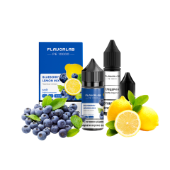 Набір для самозамішування Flavorlab PE 10000 Blueberry lemon mix (Чорниця Лимон, 50 мг, 30 мл)