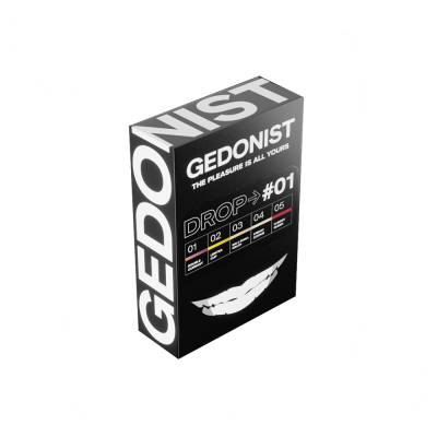 Набір з 5 смаків тютюну Gedonist Drop 1 по 25 г 24928 Набір з 5 смаків тютюну Gedonist Drop 1 по 25 г