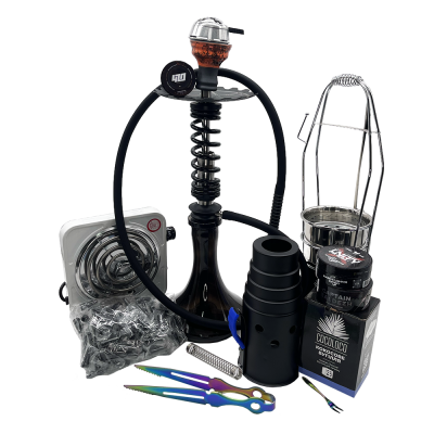 Набір з кальяном Trumpet Hookah Rider S