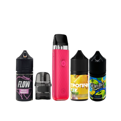 Комплект Voopoo Vinci Q 900 та стартовий набір рідин 24953 Комплект Voopoo Vinci Q 900 та стартовий набір рідин